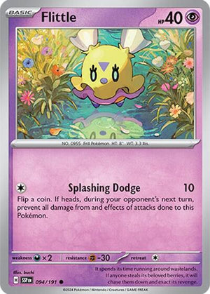 Pokemon TCG - SV08: Surging Sparks - Flittle - 094/191