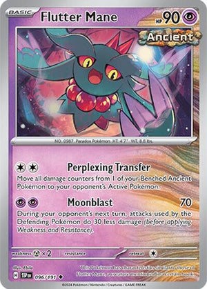 Pokemon TCG - SV08: Surging Sparks - Flutter Mane - 096/191