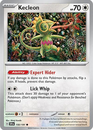 Pokemon TCG - SV08: Surging Sparks - Kecleon - 150/191