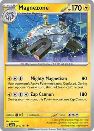 Pokemon TCG - SV08: Surging Sparks - Magnezone - 060/191