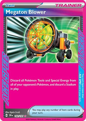 Pokemon TCG - SV08: Surging Sparks - Megaton Blower - 182/191 - Holofoil