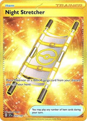 Pokemon TCG - SV08: Surging Sparks - Night Stretcher - 251/191 - Holofoil