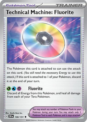 Pokemon TCG - SV08: Surging Sparks - Technical Machine: Fluorite - 188/191