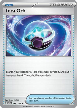 Pokemon TCG - SV08: Surging Sparks - Tera Orb - 189/191