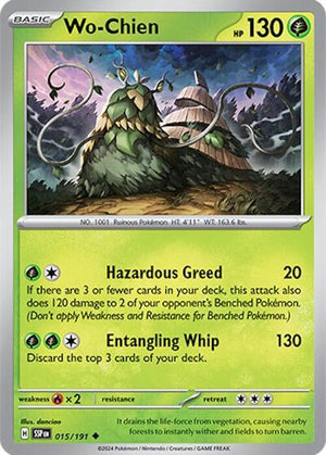Pokemon TCG - SV08: Surging Sparks - Wo-Chien - 015/191