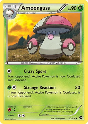 Pokemon TCG - XY - Steam Siege - Amoonguss - 13/114