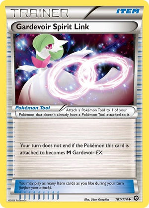 Pokemon TCG - XY - Steam Siege - Gardevoir Spirit Link - 101/114 - Reverse Holofoil