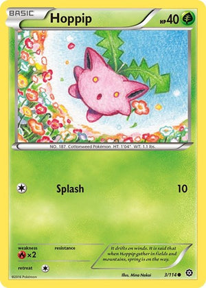 Pokemon TCG - XY - Steam Siege - Hoppip - 3/114