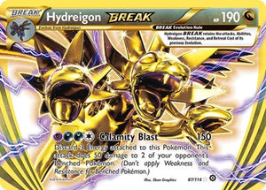 Pokemon TCG - XY - Steam Siege - Hydreigon BREAK - 87/114 - Holofoil