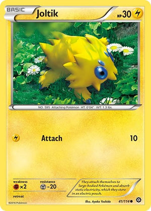 Pokemon TCG - XY - Steam Siege - Joltik - 41/114