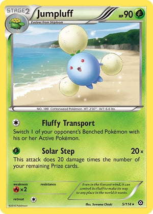 Pokemon TCG - XY - Steam Siege - Jumpluff - 5/114