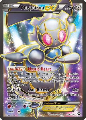 Pokemon TCG - XY - Steam Siege - Magearna EX - 110/114 - Holofoil