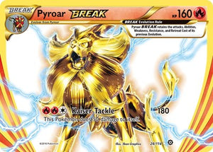 Pokemon TCG - XY - Steam Siege - Pyroar BREAK - 24/114 - Holofoil