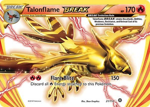 Pokemon TCG - XY - Steam Siege - Talonflame BREAK - 21/114 - Holofoil