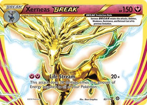 Pokemon TCG - XY - Steam Siege - Xerneas BREAK - 82/114 - Holofoil