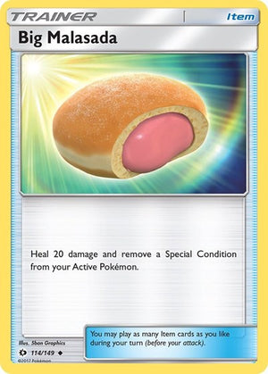 Pokemon TCG - SM Base Set - Big Malasada - 114/149