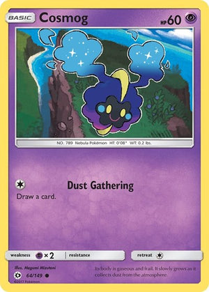 Pokemon TCG - SM Base Set - Cosmog - 64/149 - Cosmo Holofoil