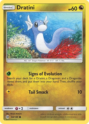 Pokemon TCG - SM Base Set - Dratini - 94/149