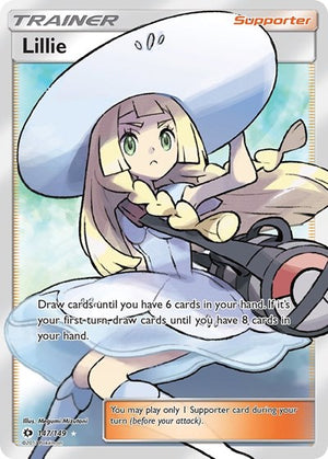 Pokemon TCG - SM Base Set - Lillie - 147/149 - Holofoil