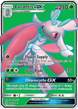Pokemon TCG - SM Base Set - Lurantis GX - 138/149 - Holofoil