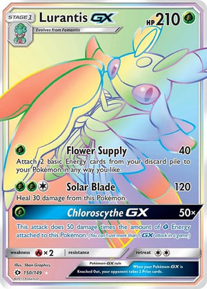 Pokemon TCG - SM Base Set - Lurantis GX - 150/149 - Holofoil