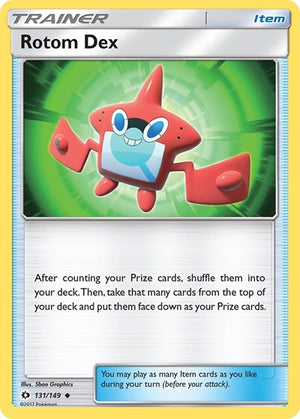 Pokemon TCG - SM Base Set - Rotom Dex - 131/149