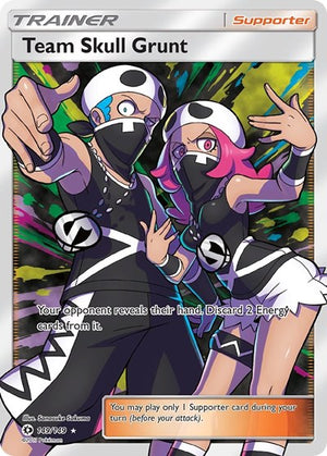 Pokemon TCG - SM Base Set - Team Skull Grunt - 149/149 - Holofoil