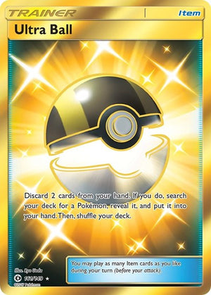 Pokemon TCG - SM Base Set - Ultra Ball - 161/149 - Holofoil