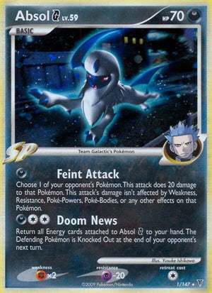 Pokemon TCG - Supreme Victors - Absol G - 1 - Holofoil