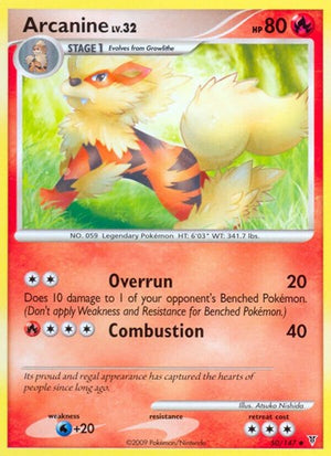 Pokemon TCG - Supreme Victors - Arcanine - 50