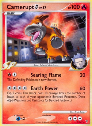 Pokemon TCG - Supreme Victors - Camerupt G - 19