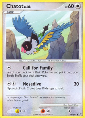 Pokemon TCG - Supreme Victors - Chatot - 95