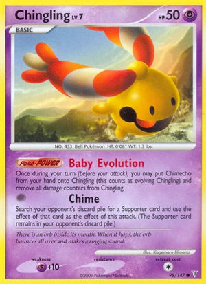 Pokemon TCG - Supreme Victors - Chingling - 98