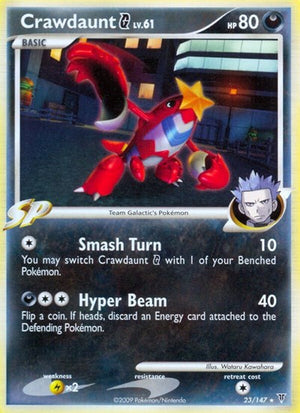 Pokemon TCG - Supreme Victors - Crawdaunt G - 23
