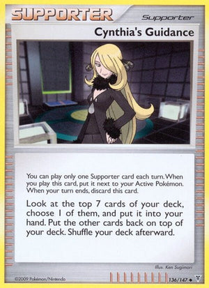 Pokemon TCG - Supreme Victors - Cynthia's Guidance - 136