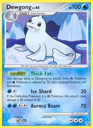 Pokemon TCG - Supreme Victors - Dewgong - 24 - Reverse Holofoil