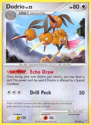 Pokemon TCG - Supreme Victors - Dodrio - 25 - Reverse Holofoil
