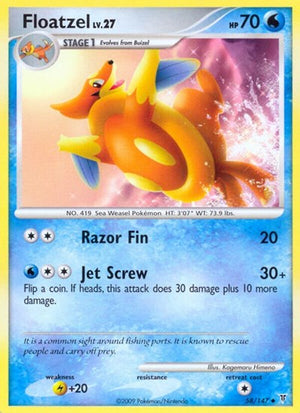 Pokemon TCG - Supreme Victors - Floatzel - 58 - Reverse Holofoil