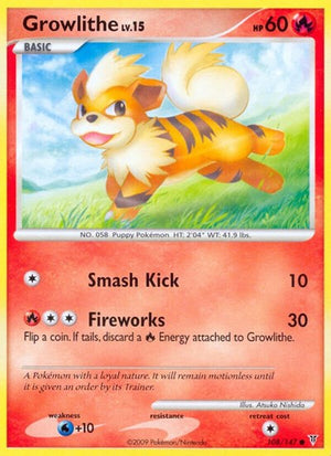 Pokemon TCG - Supreme Victors - Growlithe - 108