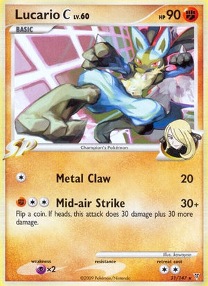 Pokemon TCG - Supreme Victors - Lucario C - 31 - Reverse Holofoil