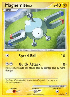 Pokemon TCG - Supreme Victors - Magnemite - 111 - Reverse Holofoil