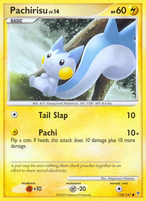 Pokemon TCG - Supreme Victors - Pachirisu - 118