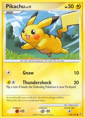 Pokemon TCG - Supreme Victors - Pikachu - 120 - Reverse Holofoil