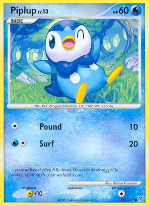 Pokemon TCG - Supreme Victors - Piplup - 121 - Reverse Holofoil