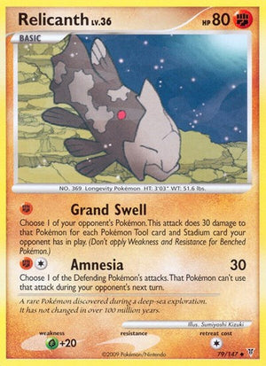 Pokemon TCG - Supreme Victors - Relicanth - 79 - Reverse Holofoil