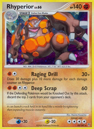 Pokemon TCG - Supreme Victors - Rhyperior - 10 - Holofoil