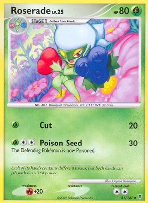 Pokemon TCG - Supreme Victors - Roserade - 81