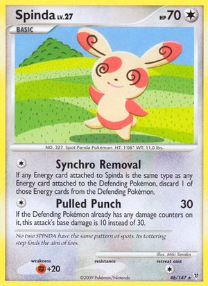 Pokemon TCG - Supreme Victors - Spinda - 46 - Reverse Holofoil