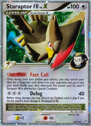 Pokemon TCG - Supreme Victors - Staraptor FB Lv.X - 147 - Holofoil