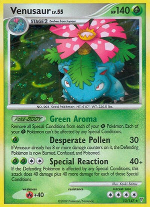 Pokemon TCG - Supreme Victors - Venusaur - 13 - Reverse Holofoil